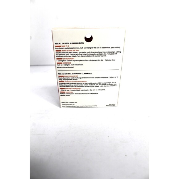 PHYSICIANS FORMULA  Rose All Day Shimmering Rose #PF11125 NIB Sealed - Picture 3 of 7